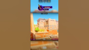 Two ways to smoke mid on Anubis #faceit #csgo #cs2 #counterstrike