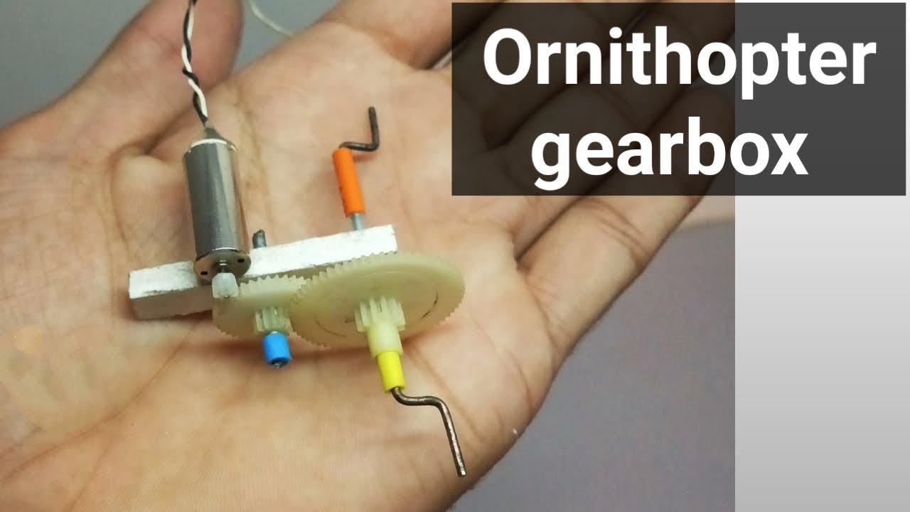Ornithopter make an Ornithopter gearbox gearbox YouTube