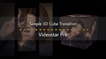 Simple 3D Cube Transition || Videostar