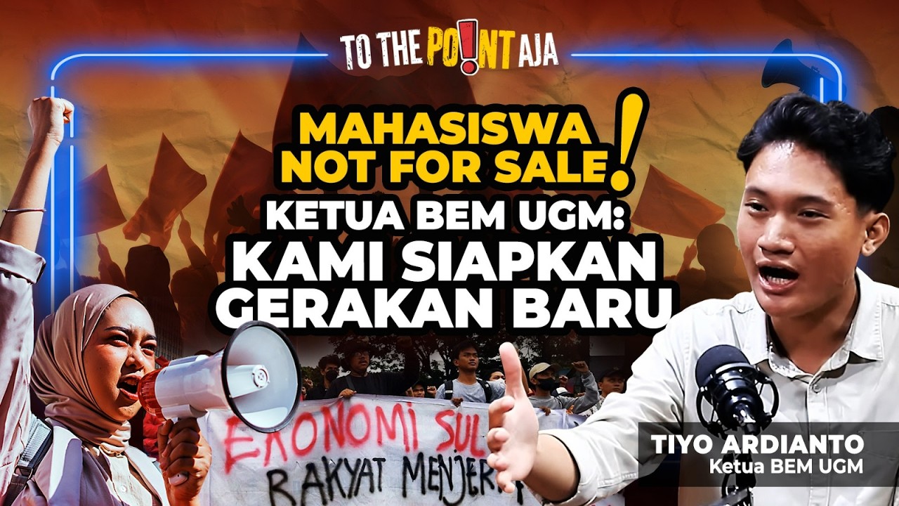 Mahasiswa Bukan Komoditas! Ketua BEM UGM Siap Lancarkan Gerakan Baru yang Lebih Keras | TTPA