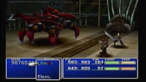 FFVII HLNMNIND Challenge - Guard Scorpion - No Damage