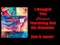 How Did The Cheap Set Do?!  #mixedmedia #art #artdemo #marbling #abstractart #diy 