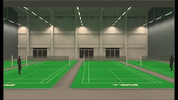 How to create a transparent net in Dialux evo