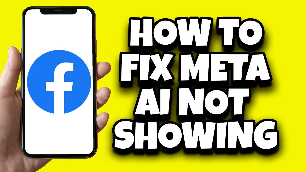How To Fix Meta AI Not Showing Up On Facebook (Updated)