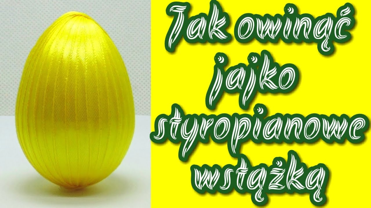 КАК СДЕЛАТЬ ЦЫПЛЕНКА ИЗ ЛЕНТЫ ПАСХАЛЬНОЕ ЯЙЦО ИЗ ЛЕНТЫ