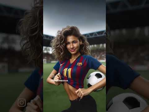 yapay zekaya göre futbolcuların kadın halleri #yapayzeka