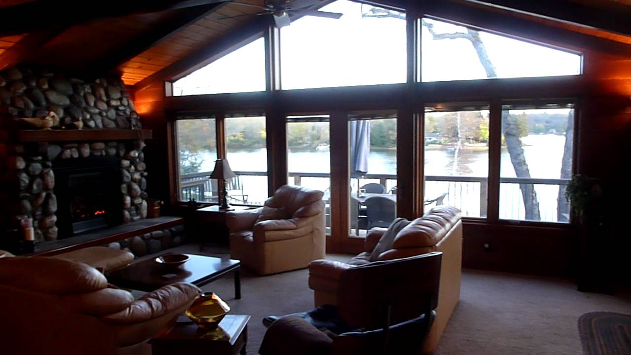 Lakehouse Rental Great Room Pan (Nov. 2011) YouTube
