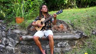 #ConcertsForKids - Yasser Tejeda performs an acoustic set of Dominican folkloric music in Samaná