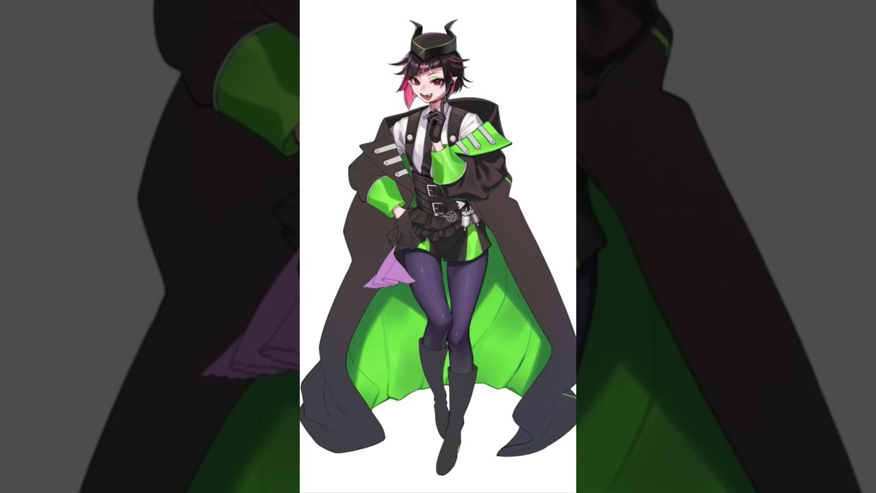 イラストメイキング】リリア寮服立ち絵【ツイステ】 - YouTube