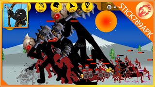 CONQUER THE MAX GIANT BOSS STICK EMPIRE | The Strongest Boss | Stick War: Legacy Mod | Stick789Apk