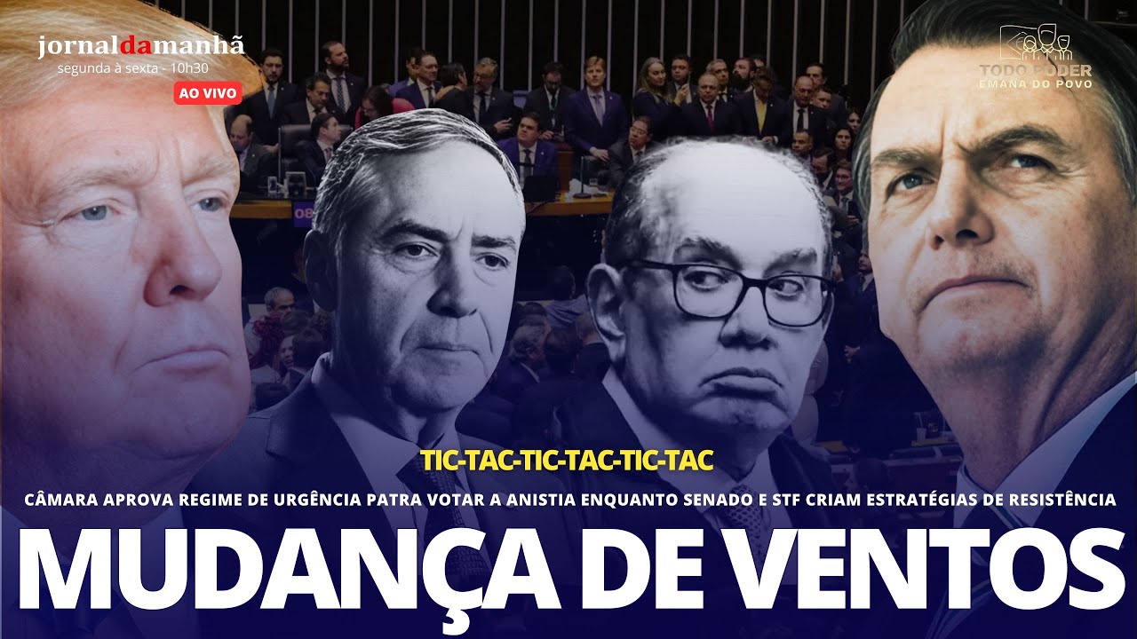 SENADO E STF COMEÇAM ESTRATÉGIA DE RESISTÊNCIA. EUA CERCAM POR TODOS OS LADOS - 18/09/25