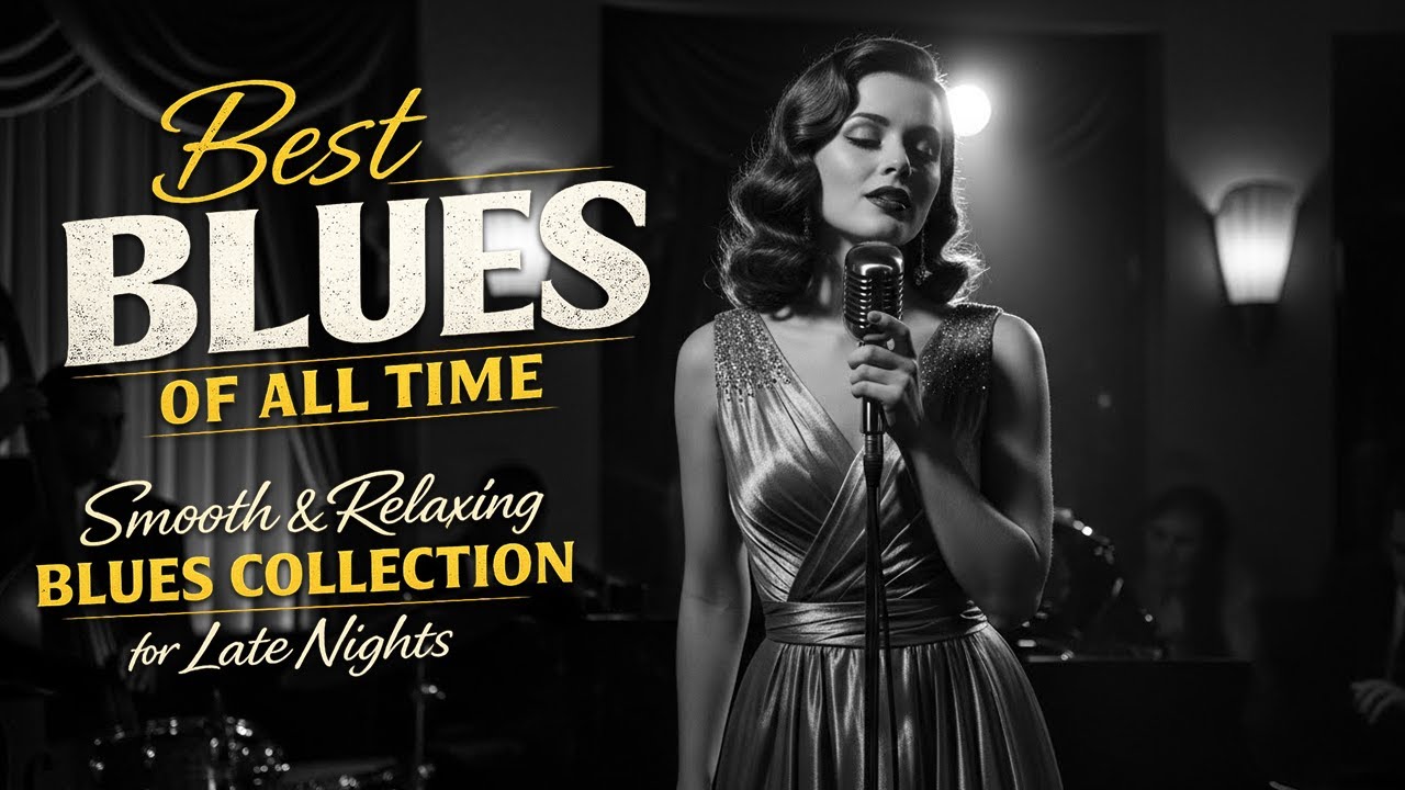 Best Blues of All Time – Smooth & Relaxing Blues Collection for Late Nights