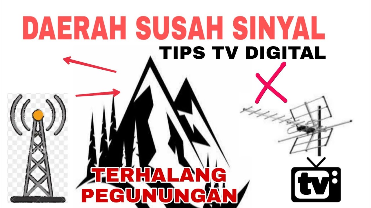TIPS MENGATASI SINYAL TV DIGITAL DI LOKASI SUSAH SINYAL TERHALANG PEGUNUNGAN SINYAL MENJADI KUAT