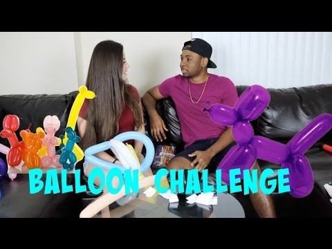 The Balloon Challenge!!Ashley Ortega - Nathanael Boucaud