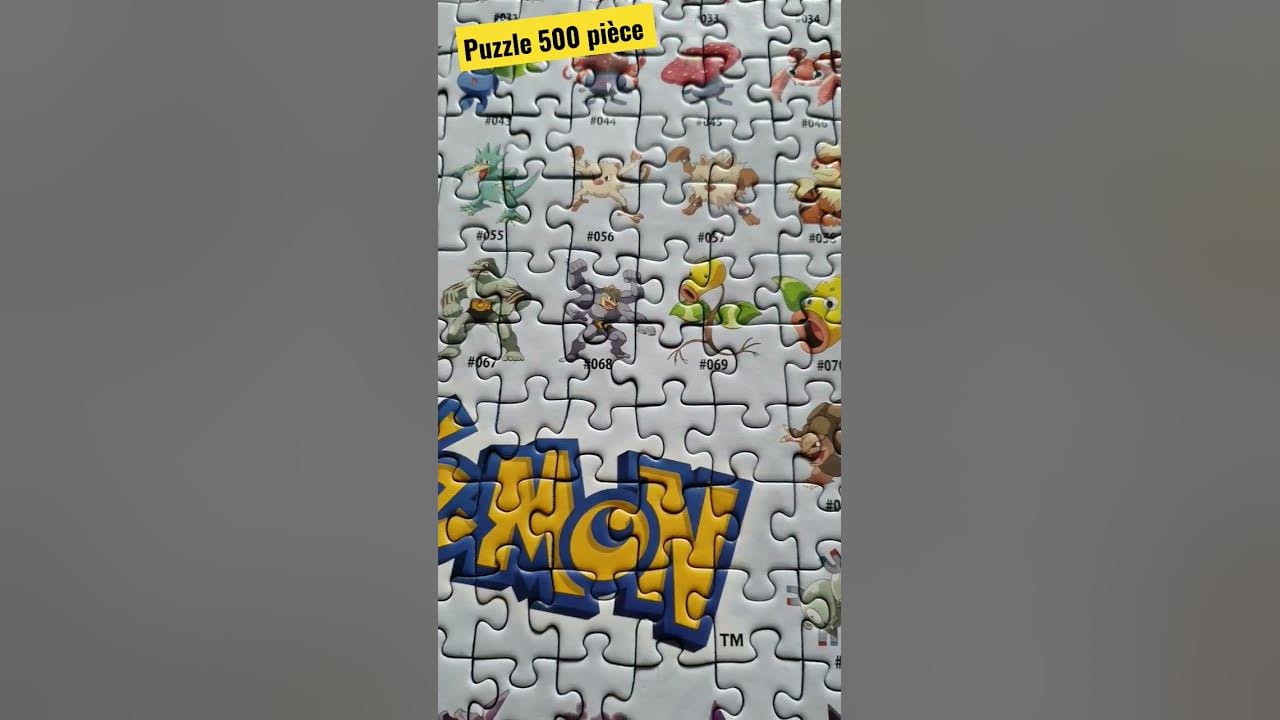Puzzle Pokémon 500 Pièces Ravensburger. 