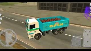 Pickup truck delivering vehicle factory materials to the factory screenshot 2