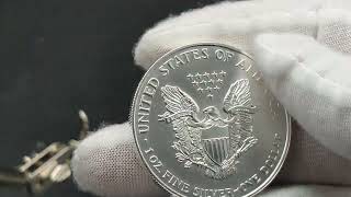 $4000 1996 American Silver Eagle MS70 did I actually find one raw?