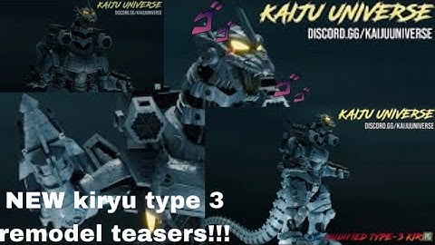 NEW type 3 kiryu remodel teasers