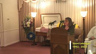 Steve Letsinger Funeral Service
