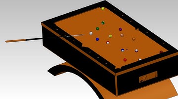 SolidWorks Pool Table Assem Project Video