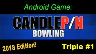 Candlepin Bowling Android Game, 2018 Edition: Triple #1 screenshot 3