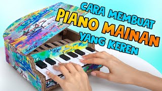 Membuat Piano Kardus Mini dari Xilofon Bekas