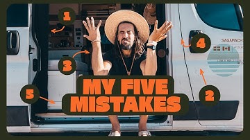 5 Things I’d Do DIFFERENTLY in My Van Build (Some Regrets)