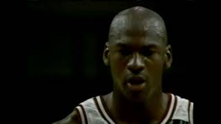 NBA Playoffs 1992 Game 2 New York Knicks vs. Chicago Bulls Patrick Ewing vs. Michael Jordan