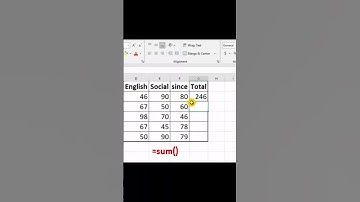 Easy Excel SUM Function Explained Learn  #ExcelTutorial #ExcelSumFormula #ExcelInTamil #nawasdatalab