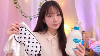 [ASMR] 🌙 Tired Night? Head-to-Toe 1:1 Full Course Night Body Care 💆‍♀️✨ Sleep Care Shop Roleplay screenshot 4