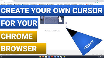 How to create your own cursor for your Chrome Browser