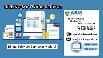 Billing Software Company in Madurai | Billing Software Development Company  | ABM IT SUPPORT