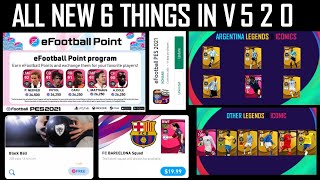 All New 6 Things App V 5.2.0 | Pes 2021 Mobile | New Update is Coming 😘😘😘 screenshot 5