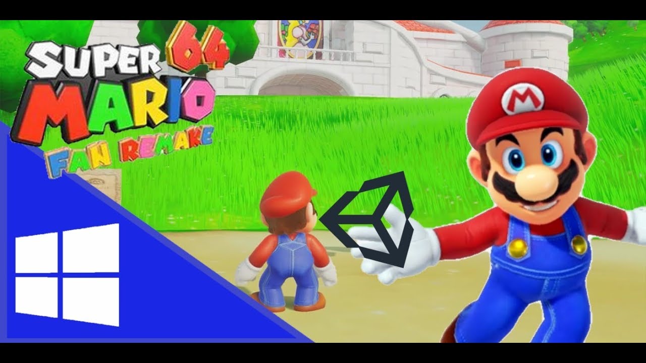 Un Vistazo A Super Mario 64 Hd Remake Pc Youtube Un Vistazo A Super Mario 64 Hd Remake Pc Youtube