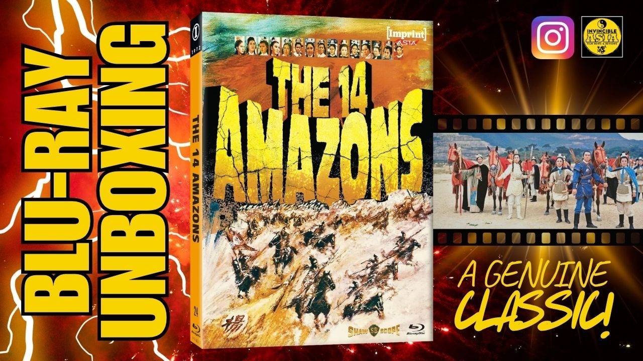 14 AMAZONS 十四女英豪 - Via Vision/Imprint Asia Blu-ray Unboxing