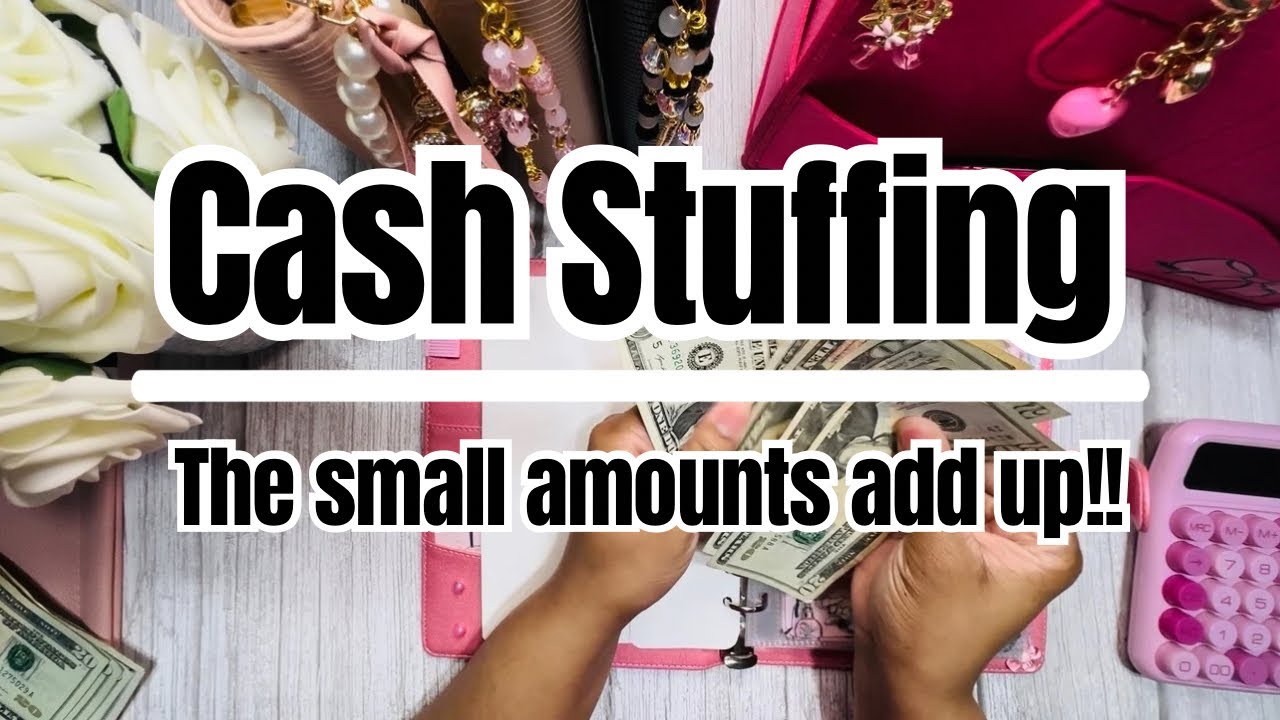 CASH STUFFING $124 | SINKING FUNDS + SAVINGS CHALLENGES