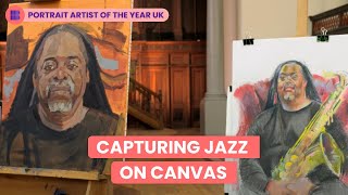 Courtney Pine's Stunning Portrait | Portrait Artist of the Year UK