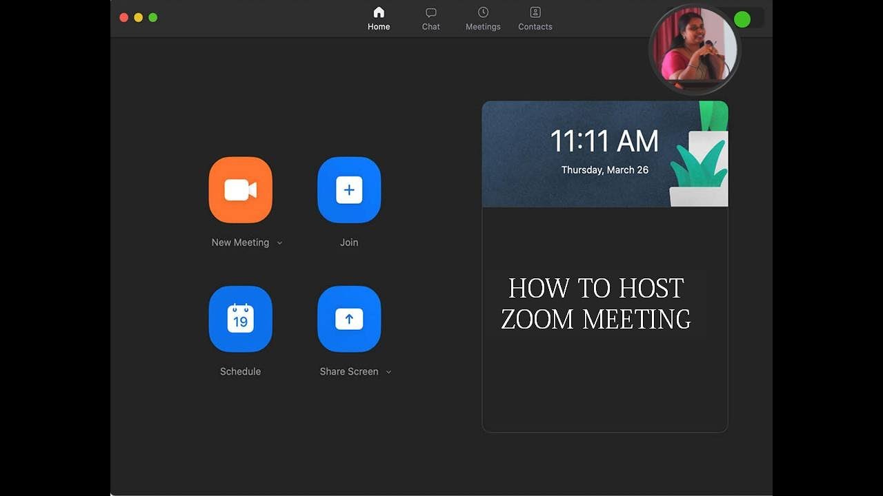 host a zoom meeting free