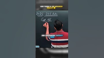 JEE Advanced: Tough or Just Overhyped? 🤔 #jee2026 #jee2027 #iitmotivation #kota #iitian