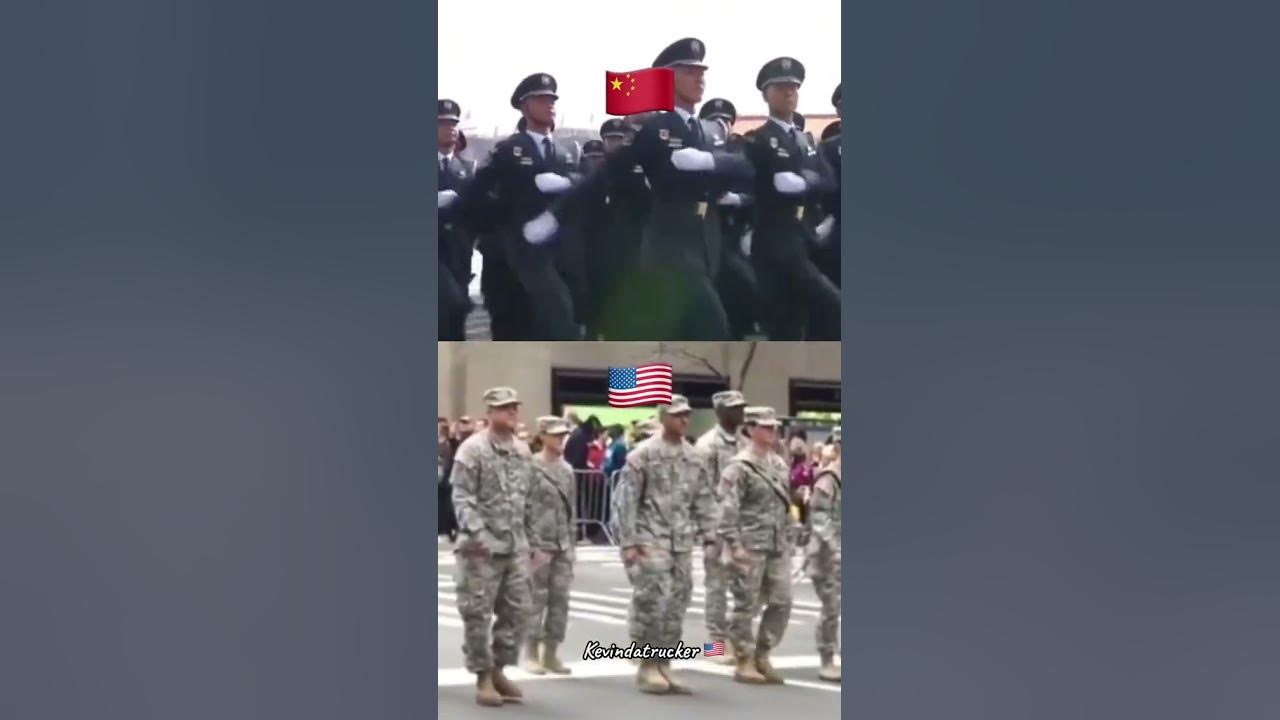 CHINA vs USA Military parades#china #usa #funny #parade #military