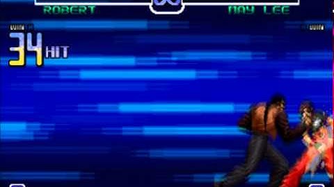 KOF 2002 100% COMBO (ROBERT)