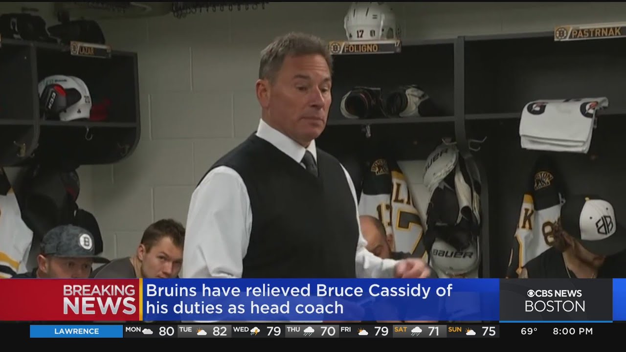 Bruins fire head coach Bruce Cassidy