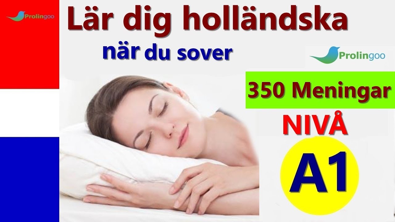 Lär dig Nederländska när du sover | Lär dig grundläggande Holländska frase