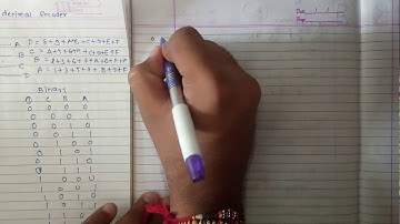 Hexa to binary encoder