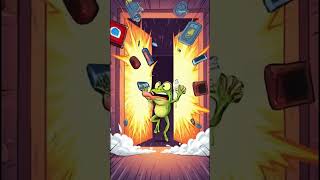 Chaos Frog Opens The Wrong Door 🐸🔥 | Absurd Meme Short