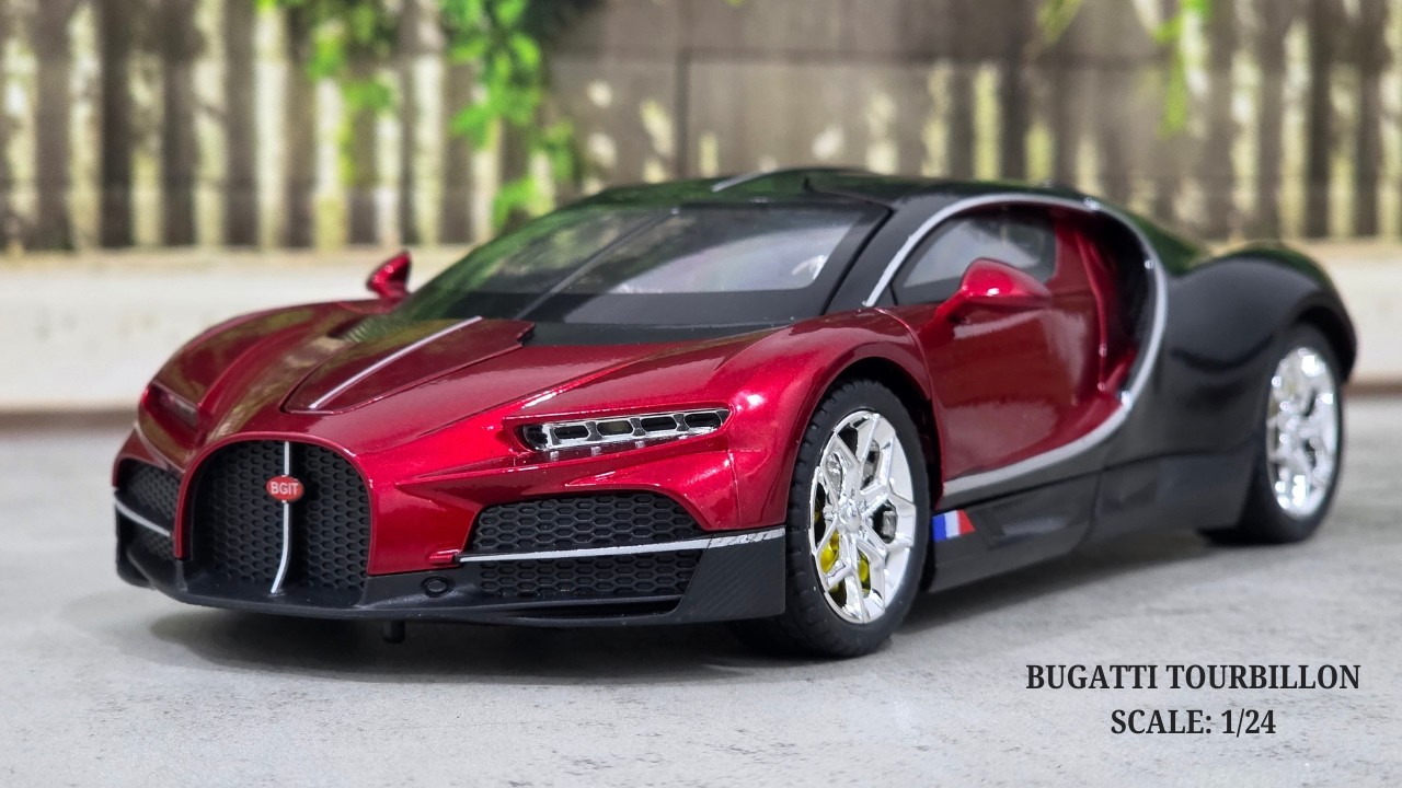 Bugatti ミニカー トゥールビヨン 1/24 ブガッティ スーパーカー YouTube