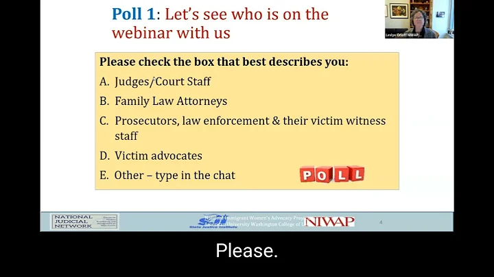 National Judicial Network Webinar (April 2, 2024)