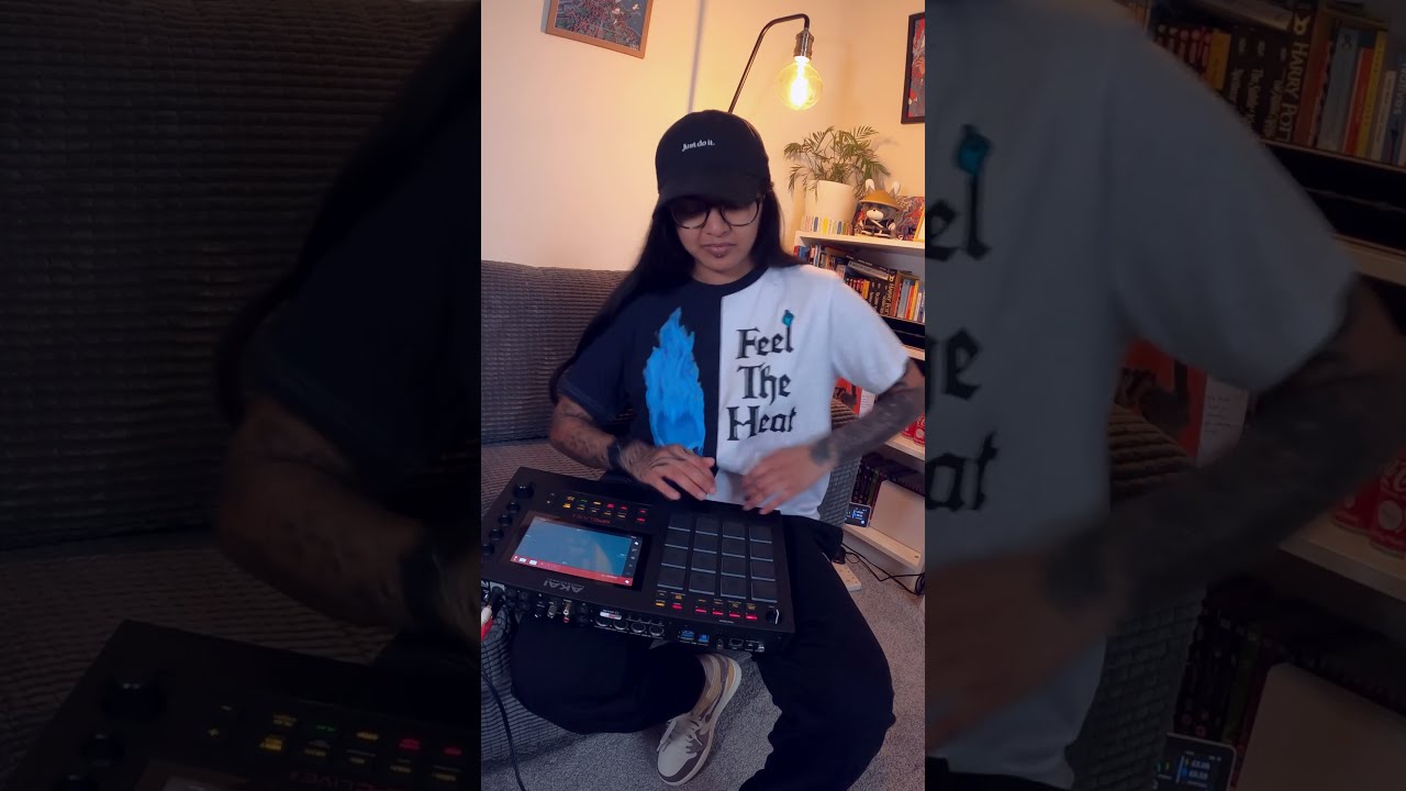 Finger Drumming Beats with Akai MPC Live 2   Same thing 
