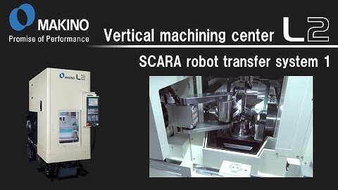 L2 SCARA(Selective Compliance Assembly Robot Arm) robot transfer system 1