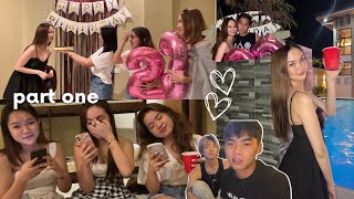 Dear diARy | 23rd birthday party with friends | ktv, overnight, night swim &amp; shots 🫣 (part 1)